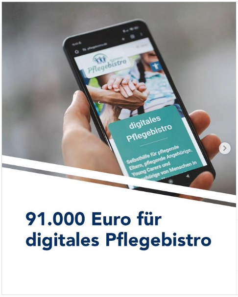 Read more about the article Das digitale Pflegebistro im Netz